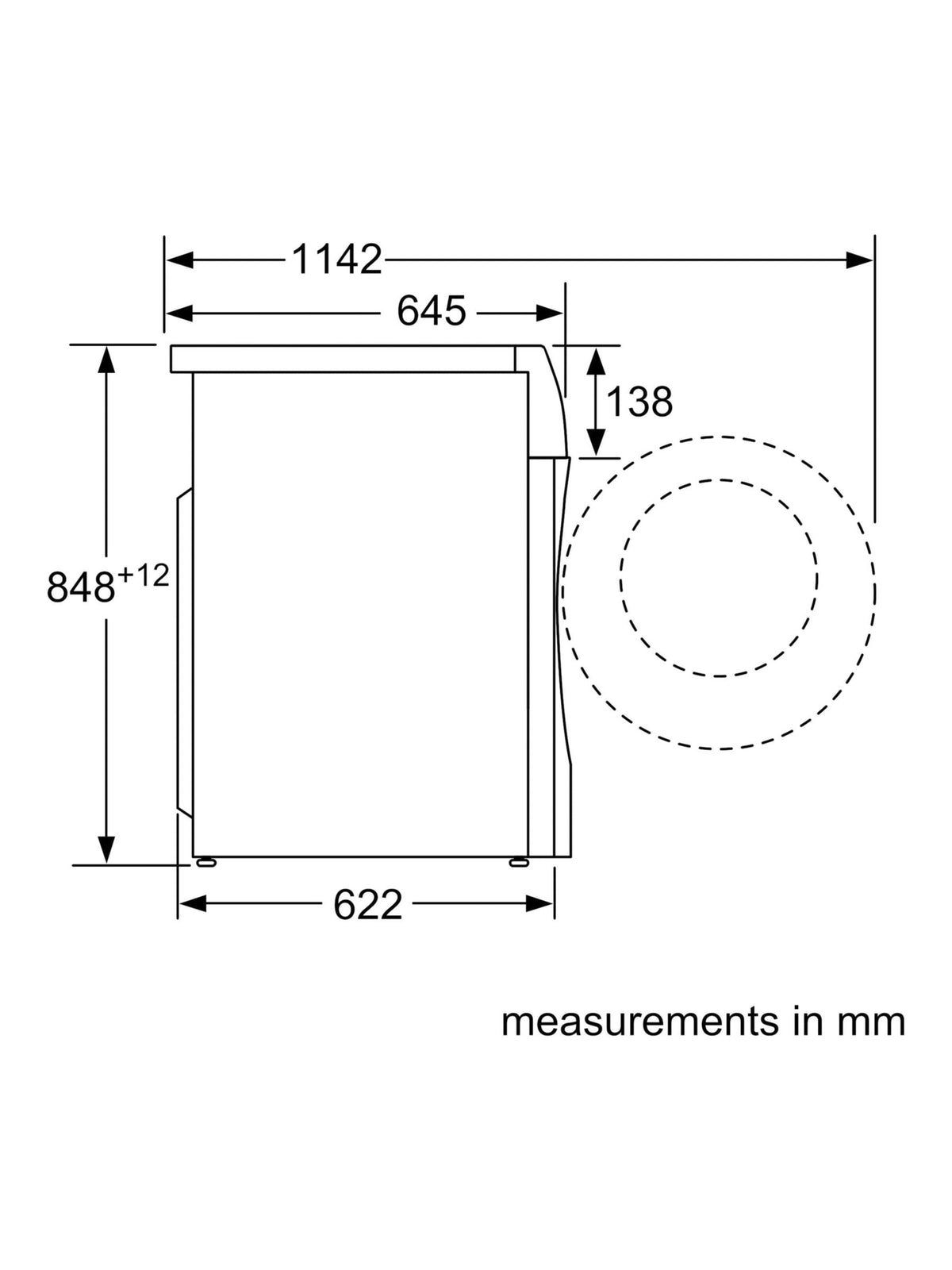 Siemens iQ700 WN54C2ATGB Washer Dryer 10.5kg/6kg 1400rpm Silver — image 8