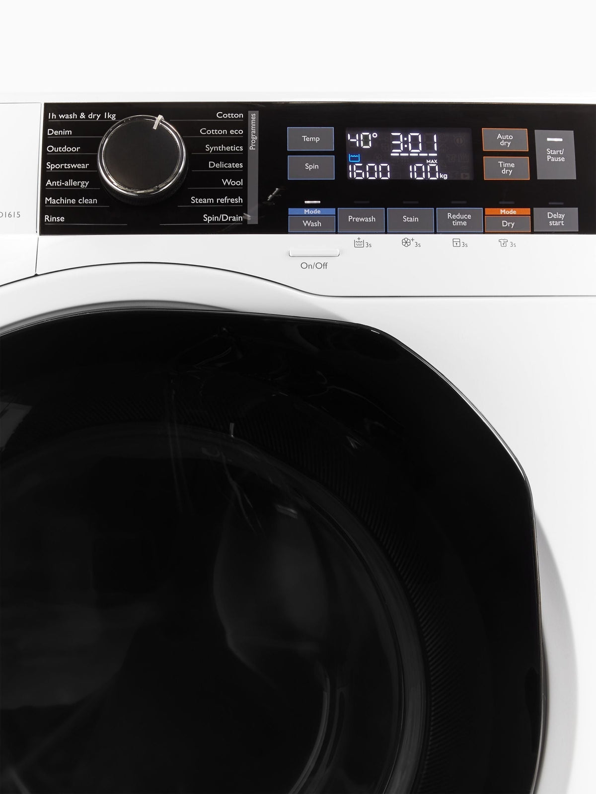 John Lewis JLWD1615 Washer Dryer 10kg/6kg White — image 4