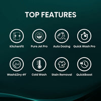 Hisense WD5I1045BBQ 5i Series Washer Dryer 10.5kg/6kg Black thumbnail 4