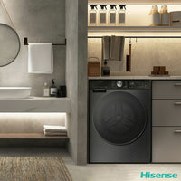 Hisense WD5S1045BB Washer Dryer 10.5kg/6kg Black thumbnail 1