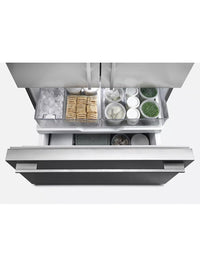 Freestanding French Door Fridge Freezer 569L 90cm Stainless Steel thumbnail 6