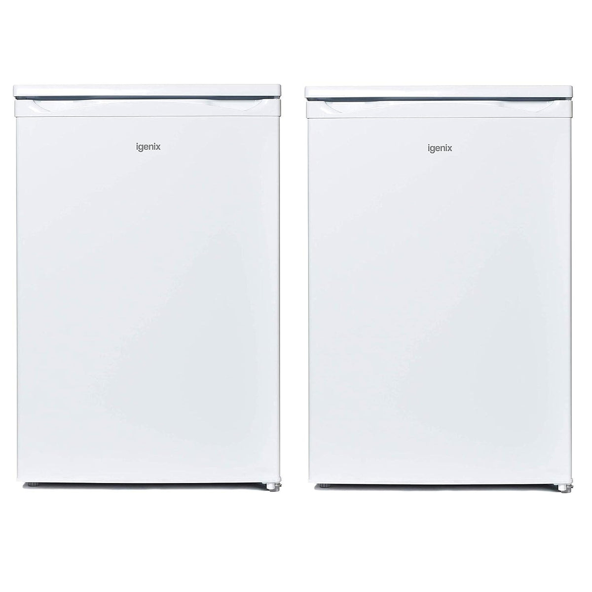 Under Counter Fridge Freezer Set 136L/91L 55cm Inox - View 5