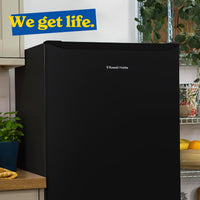 Freestanding Larder Fridge 242L Black thumbnail 8
