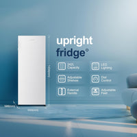 Freestanding Larder Fridge 242L 55cm White thumbnail 3