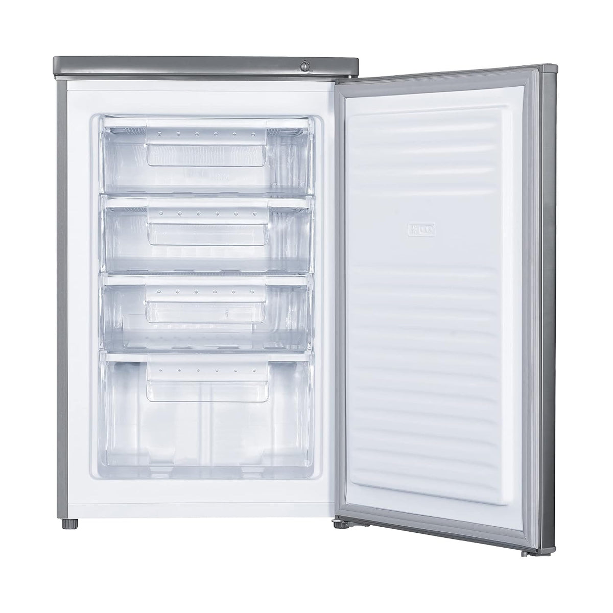 Under Counter Fridge Freezer Set 136L/91L 55cm Inox - View 4