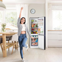 Freestanding Fridge Freezer 174L Black thumbnail 8