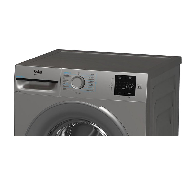 Beko BMN3WT3841S Washing Machine 8kg 1400rpm Silver — image 4