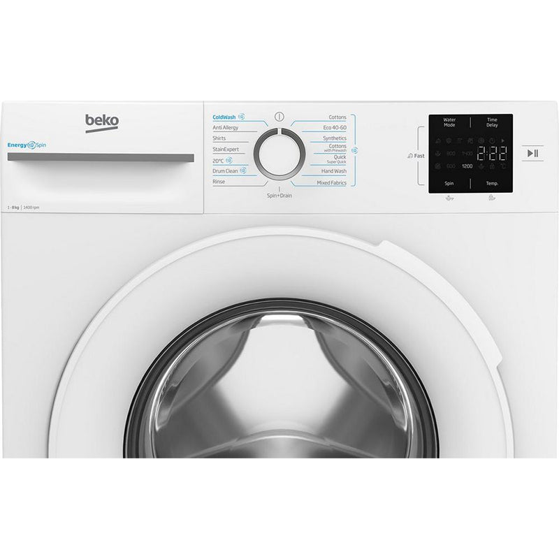 Beko BMN3WT3841W Washing Machine 8kg White - View 4
