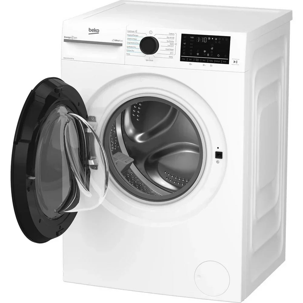Beko BMND8545UW Washer Dryer 8kg/5kg White - View 3