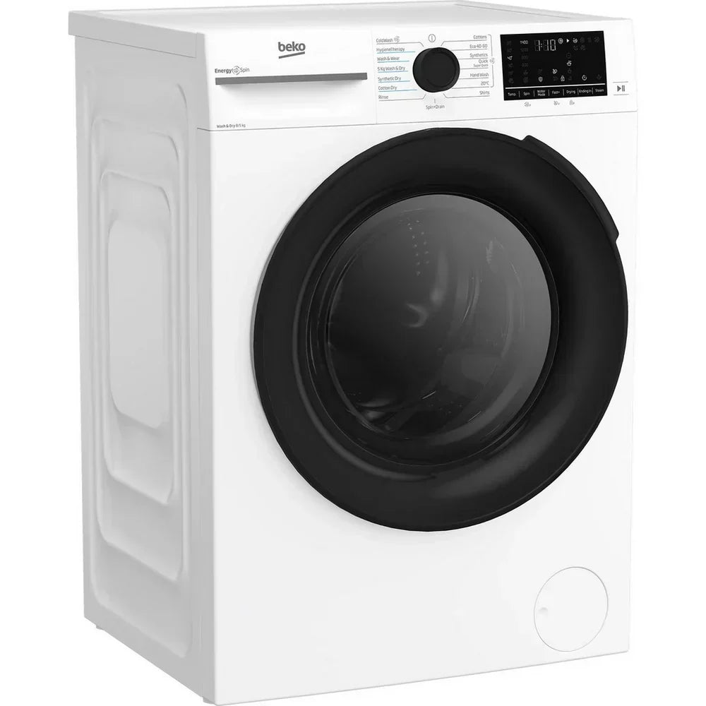 Beko BMND8545UW Washer Dryer 8kg/5kg White - View 4
