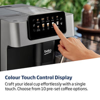 Beko CaffeExperto CEG7304X Bean to Cup Coffee Machine 2L 19 Bar Silver thumbnail 4