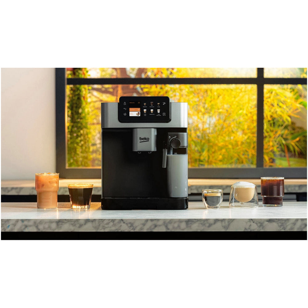 Beko CEG7348X Bean to Cup Espresso Machine 2L 19 Bar Silver - View 4