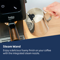 Beko CEP5302B CaffeExperto Espresso Coffee Machine Black thumbnail 6