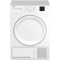 Beko DTKCE90021W Condenser Tumble Dryer 9kg White thumbnail 1