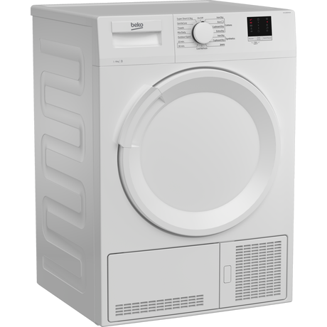 Beko DTLCE80041W Condenser Tumble Dryer 8kg White - View 3
