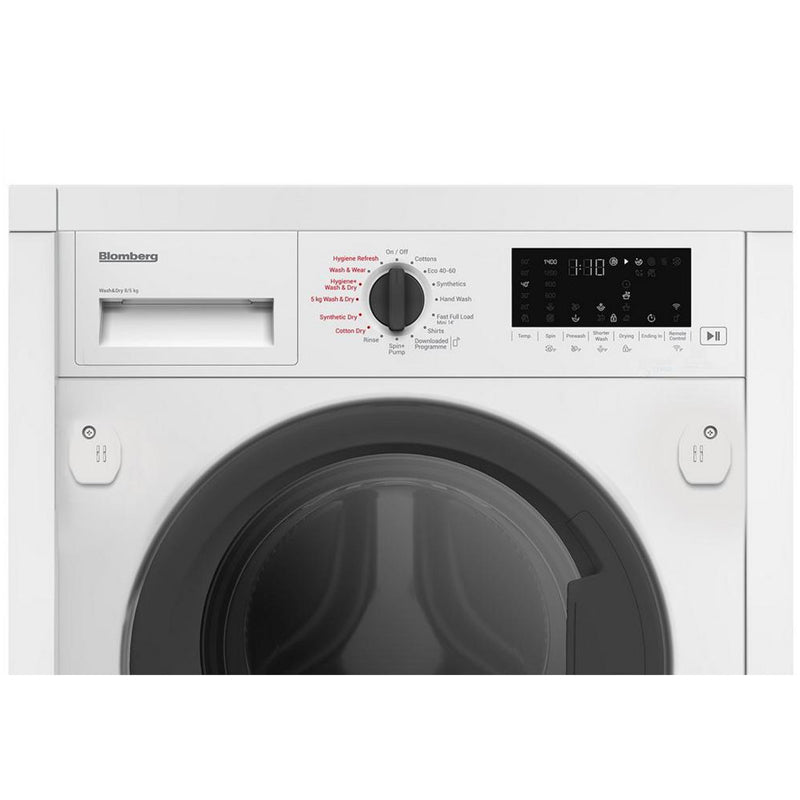 Blomberg LRI1854110 Washer Dryer 8kg/5kg 1400rpm White - View 2