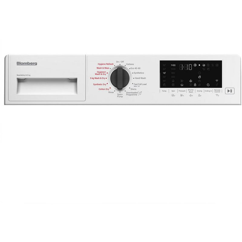 Blomberg LRI1854110 Washer Dryer 8kg/5kg 1400rpm White — image 5