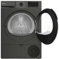 Blomberg LTA18321G Heat Pump Tumble Dryer 8kg Graphite thumbnail 3