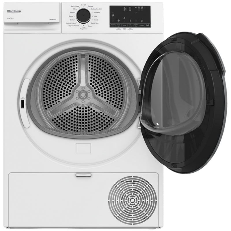 Blomberg LTAH39420W Heat Pump Tumble Dryer 9kg White - View 2