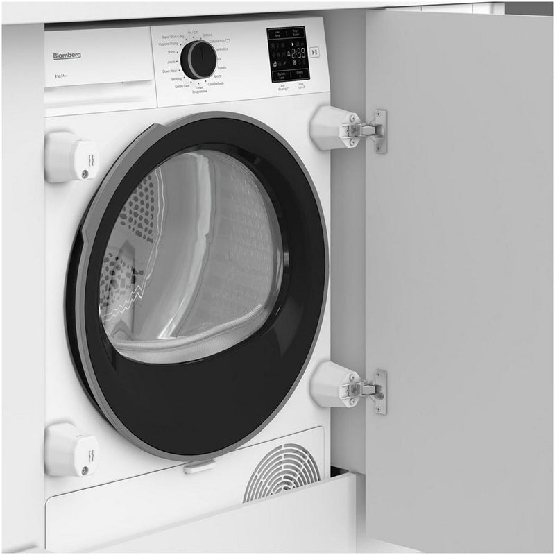 Blomberg LTDIP08310 Built In Heat Pump Tumble Dryer 8kg White - View 3