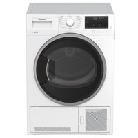 Blomberg LTK38020W Condenser Tumble Dryer 8kg White thumbnail 1