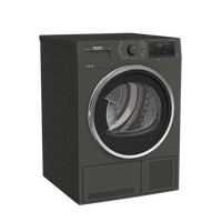 Blomberg LTK38030G Condenser Tumble Dryer 8kg Graphite thumbnail 4