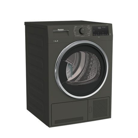 Blomberg LTK38030G Condenser Tumble Dryer 8kg Graphite - View 4