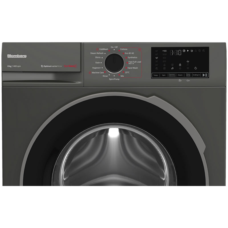 Blomberg LWA18461G Washing Machine 8kg 1400rpm Graphite — image 6