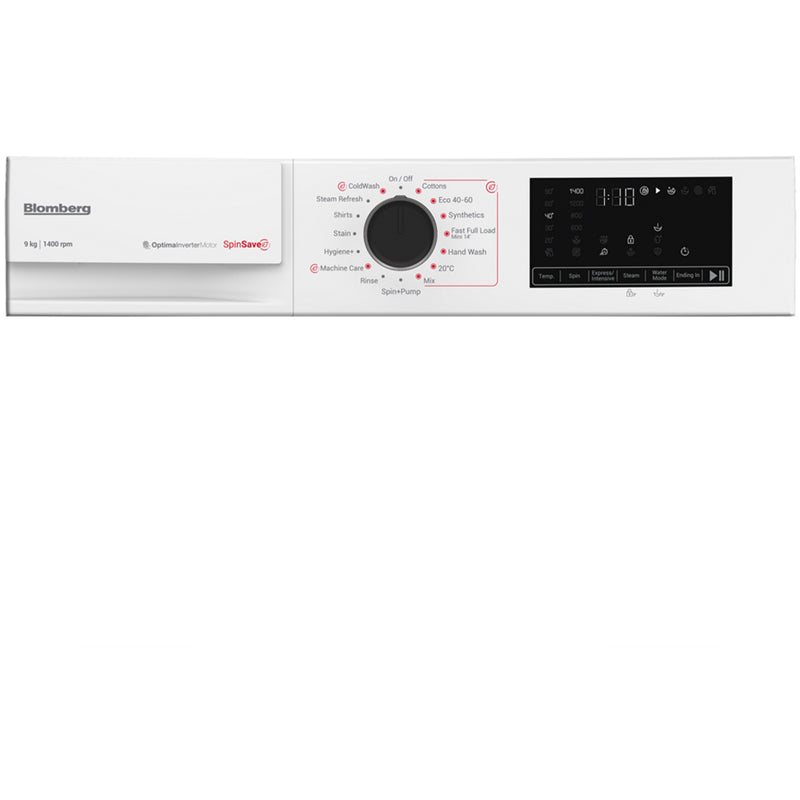 Blomberg LWA29461W Front Load Washing Machine 9kg 1400rpm White — image 8