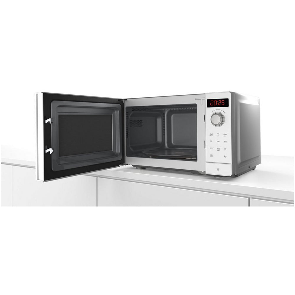 Bosch Series 2 FFL023MW0B Freestanding Microwave 20L 800W White — image 2