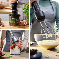 Bosch MSM4B624GB Series 4 3-in-1 Hand Blender 1000W Anthracite thumbnail 4