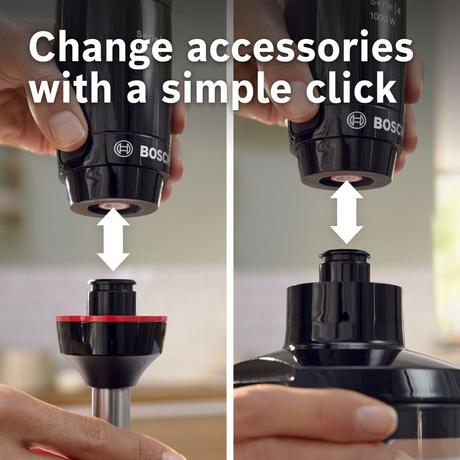 Bosch ErgoMaster Series 4 MSM4B670GB Hand Blender Black - View 5