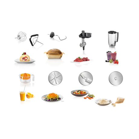 Bosch MUM59340GB CreationLine Kitchen Machine Food Mixer 3.9L 1000W - View 3