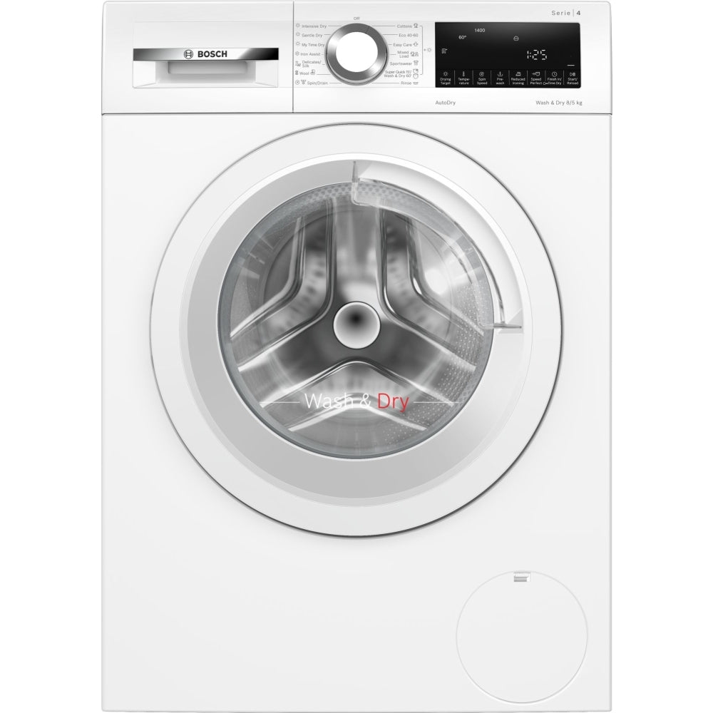 Bosch Series 4 WNA134U8GB Washer Dryer 8kg/5kg 1400rpm White - View 2