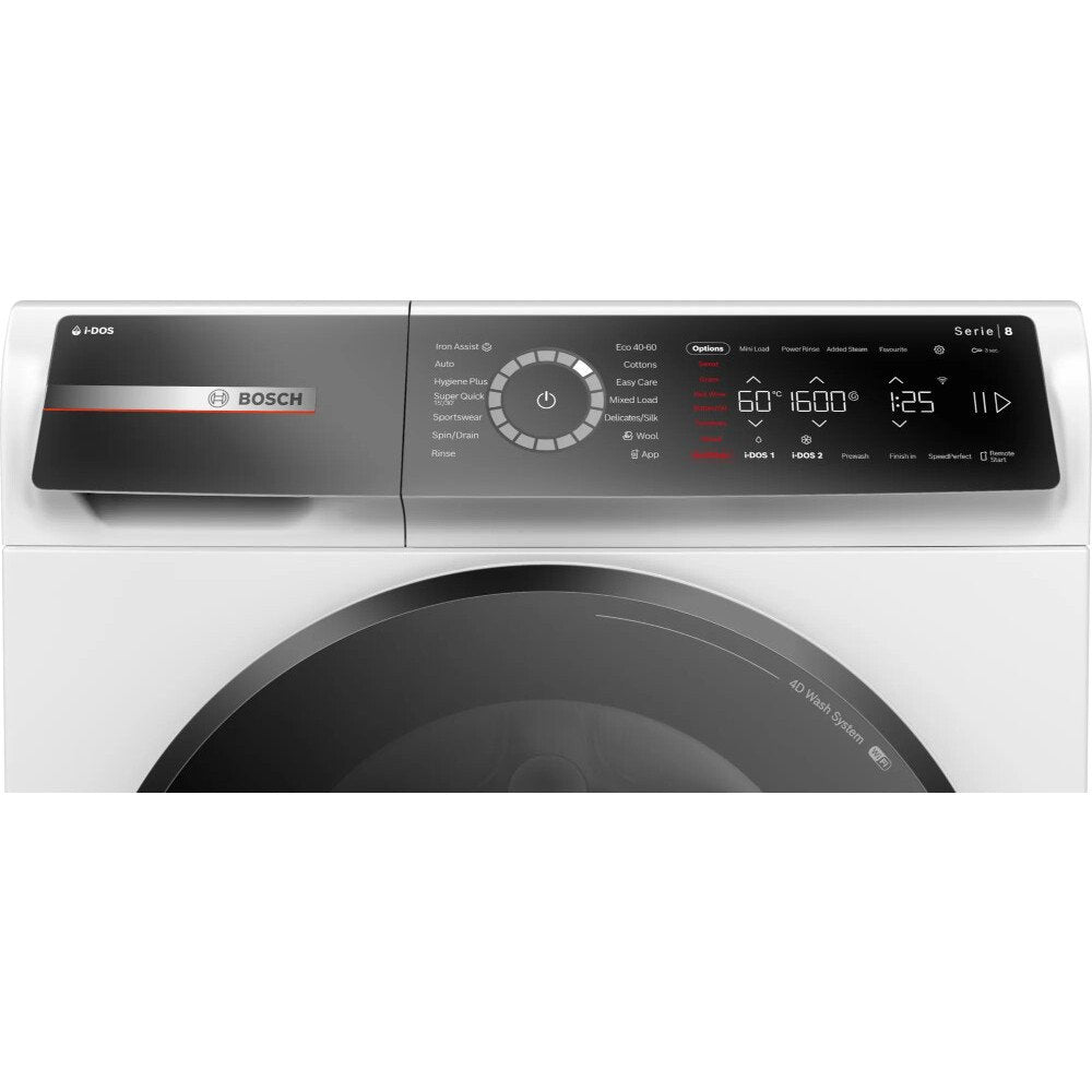 Bosch WGB256A1GB Series 8 Washing Machine 10kg 1400rpm White — image 2