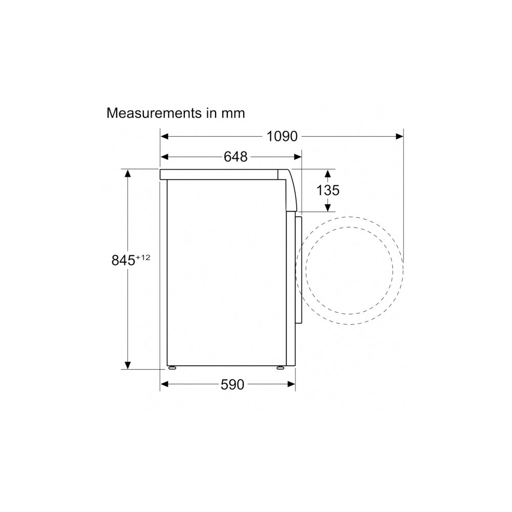 Bosch WGB256A1GB Series 8 Washing Machine 10kg 1400rpm White — image 9