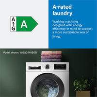 Bosch WGB256A1GB Series 8 Washing Machine 10kg 1400rpm White thumbnail 13