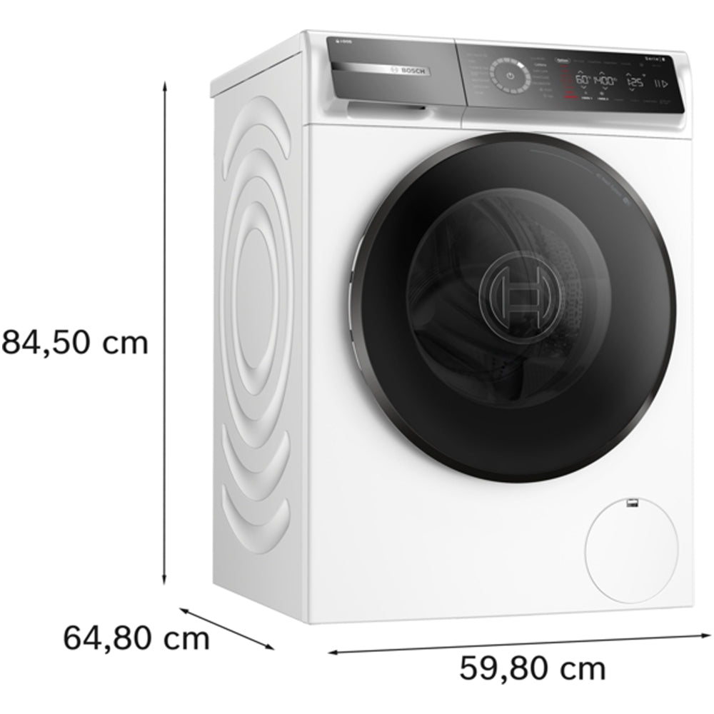 Bosch Series 8 WGB256A2GB Front Load Washing Machine 10kg 1400rpm White — image 5