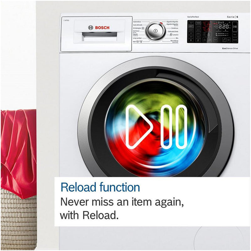 Bosch Series 6 WGG24400GB Front Load Washing Machine 9kg 1400rpm White — image 7