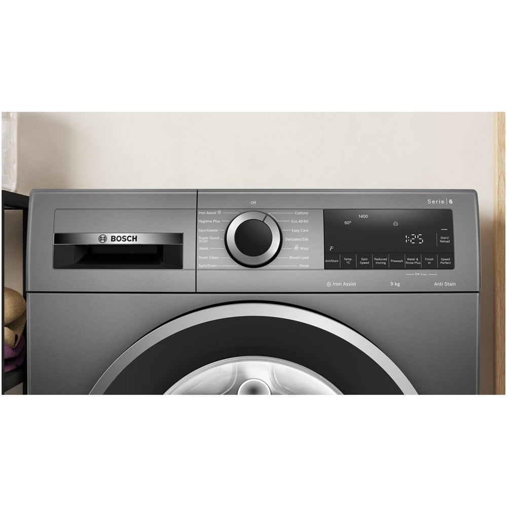 Bosch Serie 6 WGG244ZCGB Washing Machine 9kg Graphite - View 2