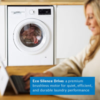 Bosch Series 4 WNA144V9GB Washer Dryer 9/5kg White thumbnail 9
