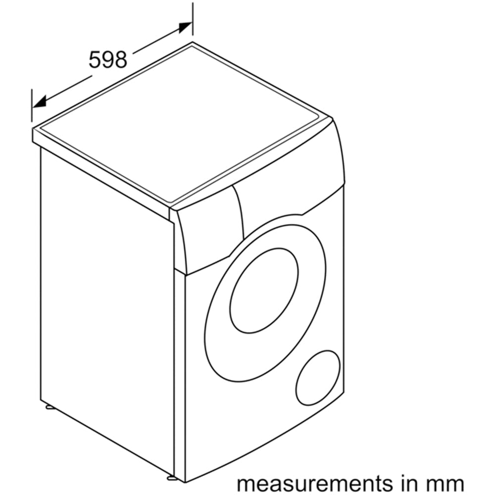 Bosch Series 8 WNC254ARGB Washer Dryer 10.5kg/6kg Graphite — image 9