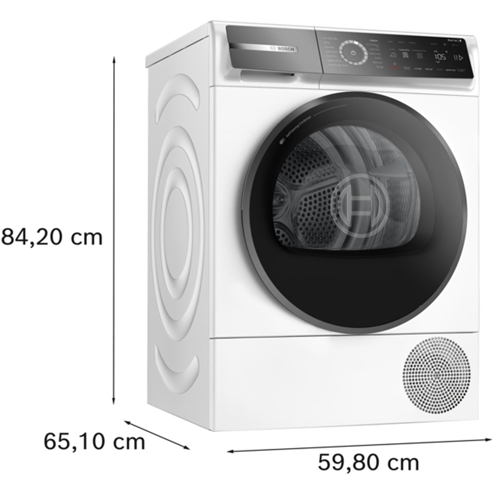 Bosch Series 8 WQB246C9GB Heat Pump Tumble Dryer 9kg White — image 6