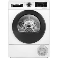 Bosch Series 6 WQG245A0GB Heat Pump Tumble Dryer 9kg White thumbnail 1