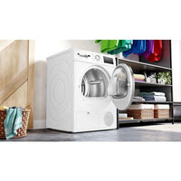 Bosch Serie 4 WTH85223GB Heat Pump Tumble Dryer 8kg White thumbnail 3