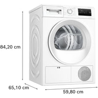 Bosch WTH85225GB Heat Pump Tumble Dryer 8kg White thumbnail 9