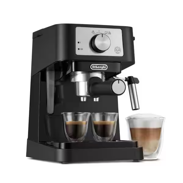 De'Longhi EC260.BK Stilosa Espresso Coffee Machine 1L 1100W Black - View 2