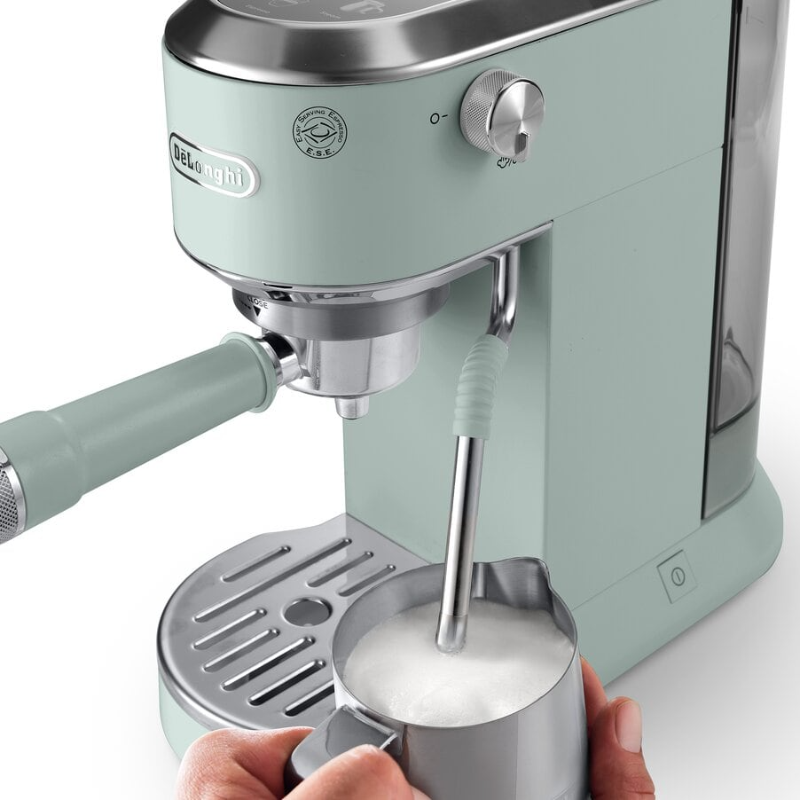 DeLonghi Dedica Duo EC890.GR Manual Espresso Machine Green — image 6