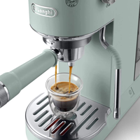 DeLonghi Dedica Duo EC890.GR Manual Espresso Machine Green thumbnail 5