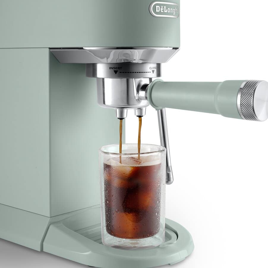 DeLonghi Dedica Duo EC890.GR Manual Espresso Machine Green - View 2